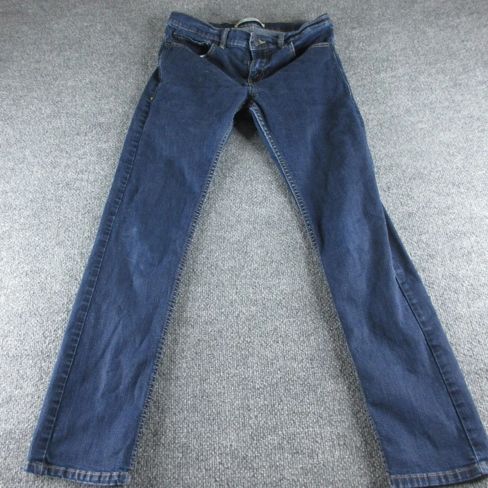Levis 511 Jeans Mens 30x30‎ Blue Slim Straight Medium Wash Stretch Denim Casual